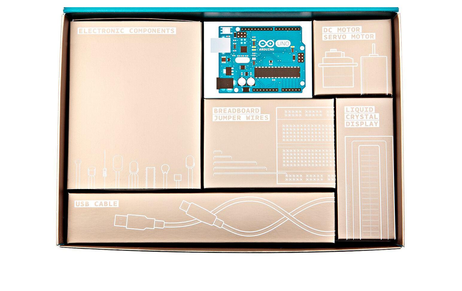 Starter Kit Arduino Uno R3 DeutschZum Einstieg in die Arduino-Welt