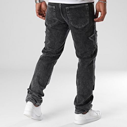 Jean Gris Anthracite Chiné