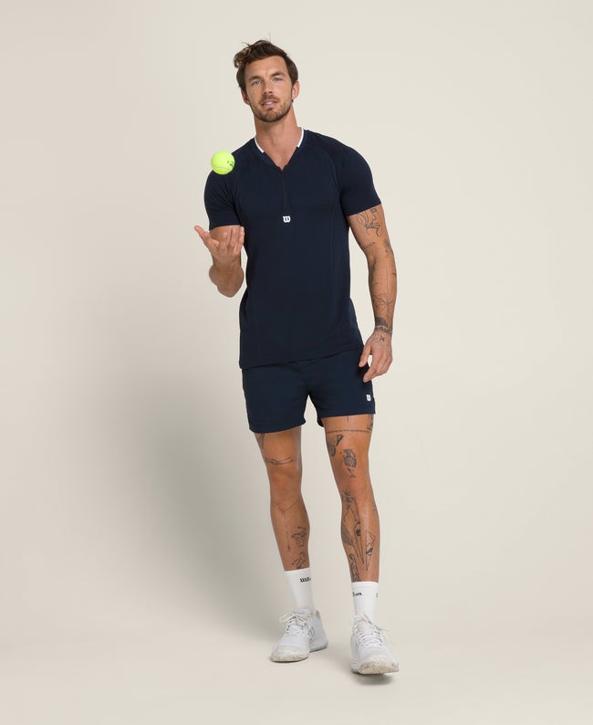 Player's Seamless Zip Henley