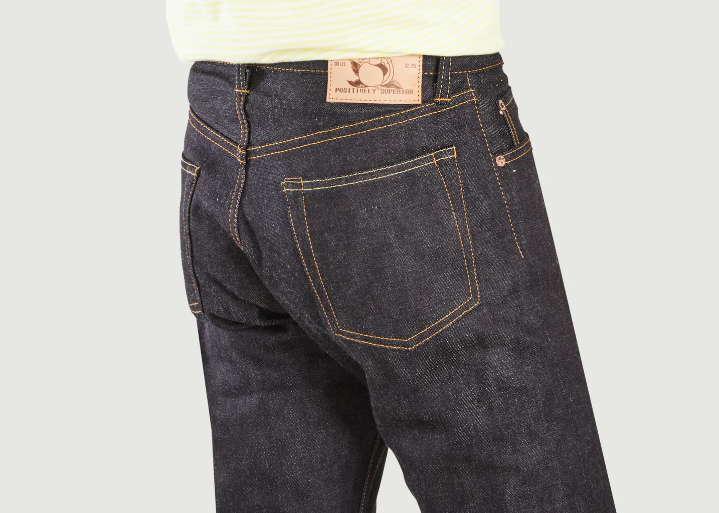 Jean 0605 12oz Natural Tapered Momotaro Jeans