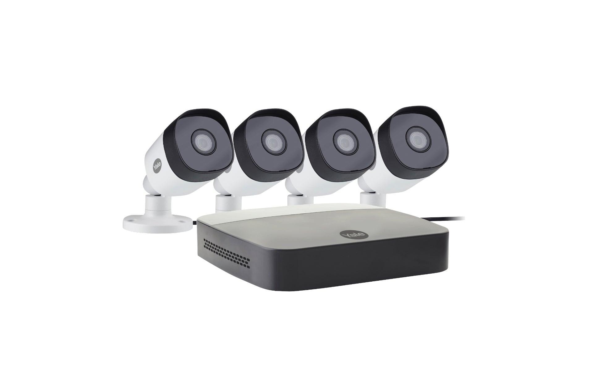 Überwachungsset Outdoor CCTV-Kamera-Kit, 4 Stück<br>CCTV-Kit XL mit 4 Full-HD-Outdoor-Kameras