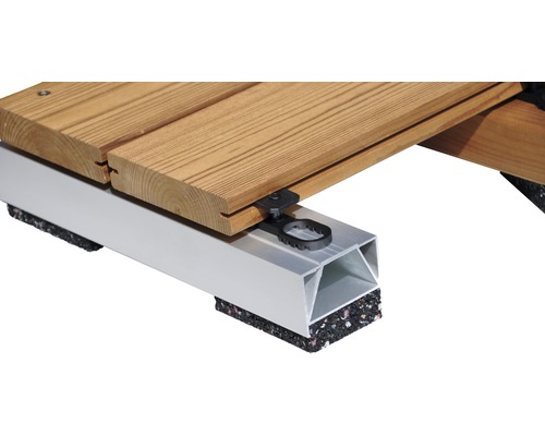 Konsta Terraflex afstandhouders 9 mm voor aluminium onderconstructie met zelfborende schroef C1 4,8x35 mm 1 verpakking = 30 stuks