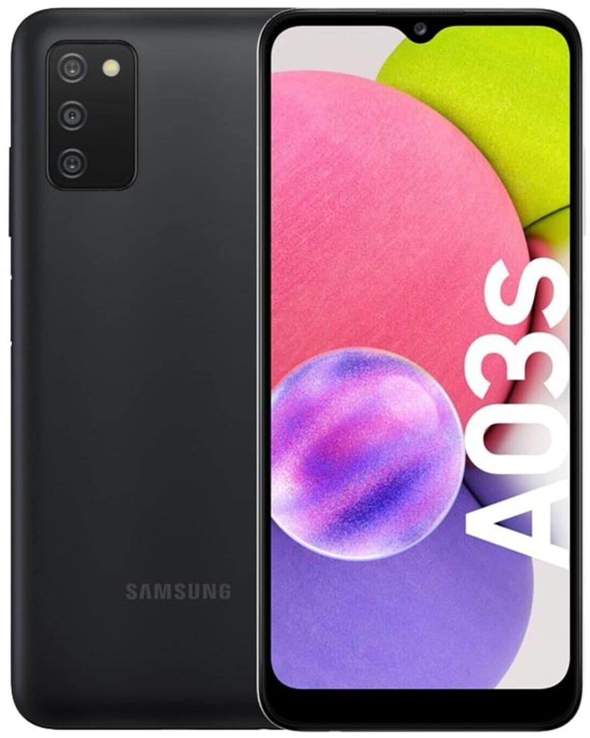 REFURBISHED – Samsung SM-A037 Galaxy A03s 32GB Dual Sim Black - Wie Neu