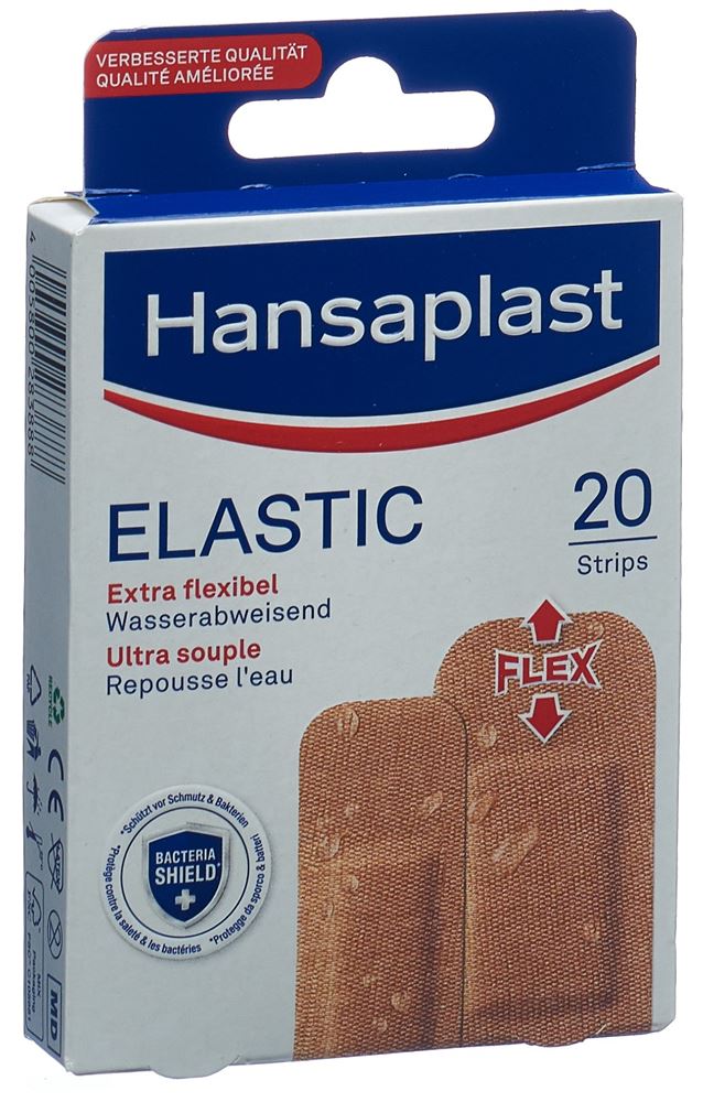 Hansaplast Elastic Strips<br>20 Stück