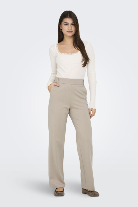 Only beige dames broek