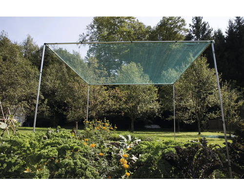 Hagelbeschermingsnet FloraSelf 4 x 250 strekkende meter 8mm groen (per meter verkocht)