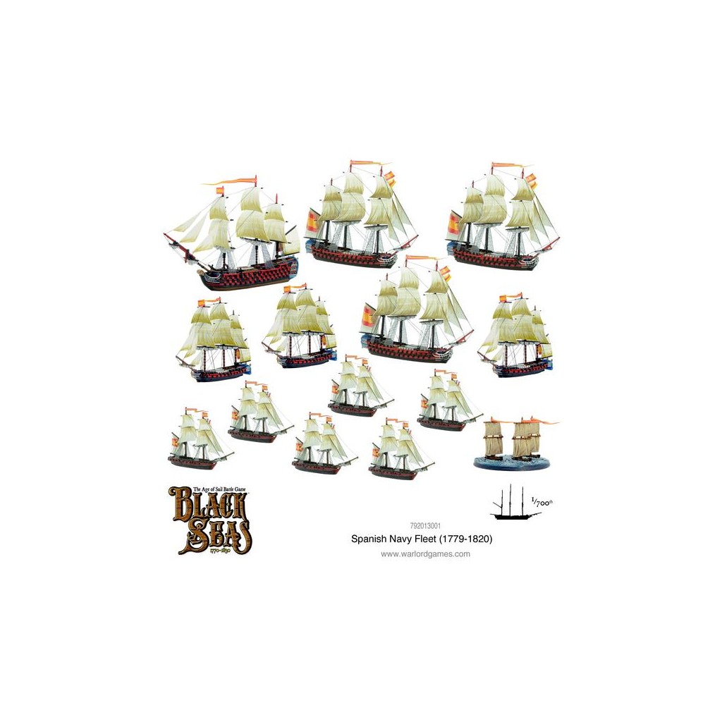 Black Seas: Spanish Navy Fleet (1770 - 1830)
