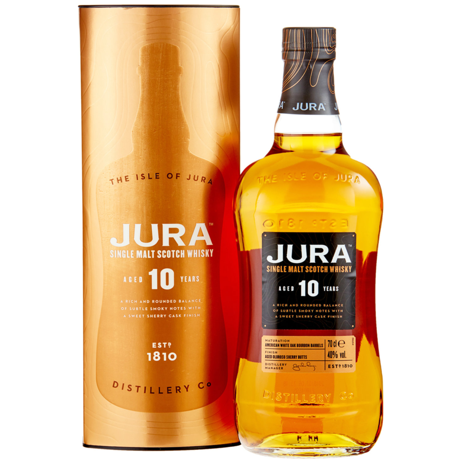Jura 10 Years Single Malt -70cl