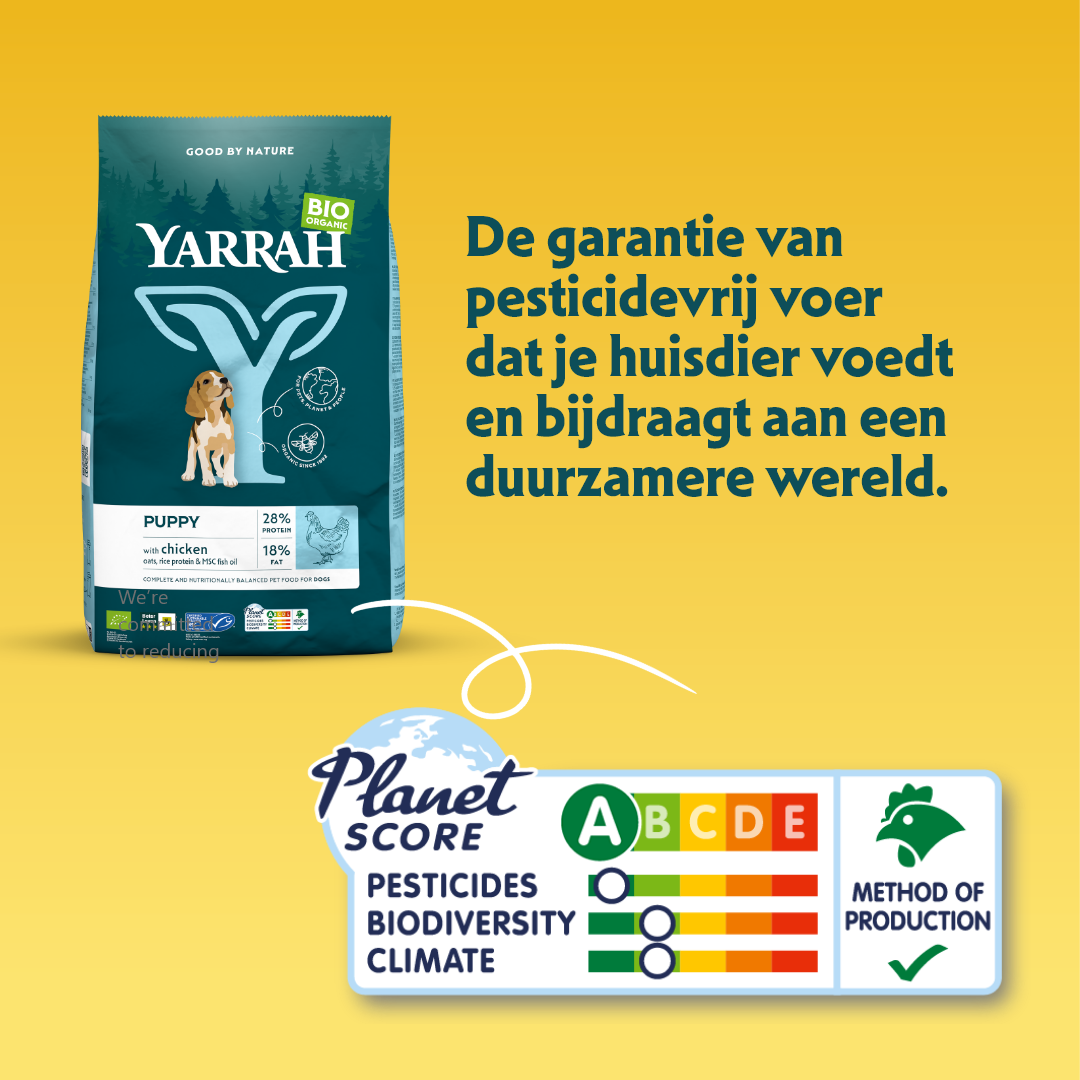 Yarrah - Droogvoer Puppy Bio