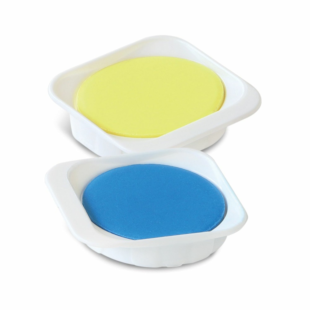 12 peintures aquarelle en godet ø 30 mm