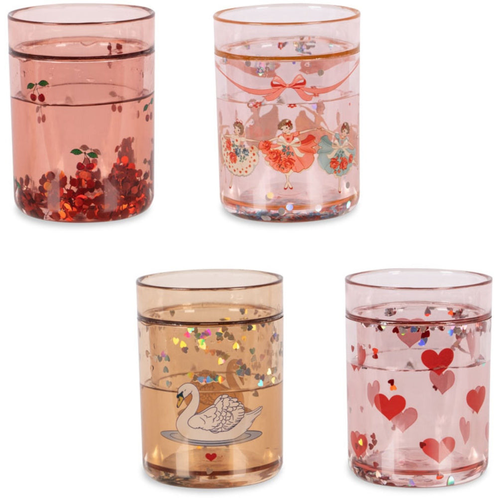 Køb Konges Sløjd Rose Multi 4 Pak Glitter Kopper