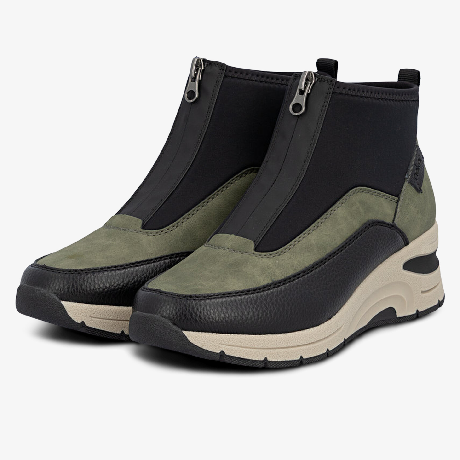 Rieker Damen Halbschuhe - Grün | Jetzt auf reno.de kaufen