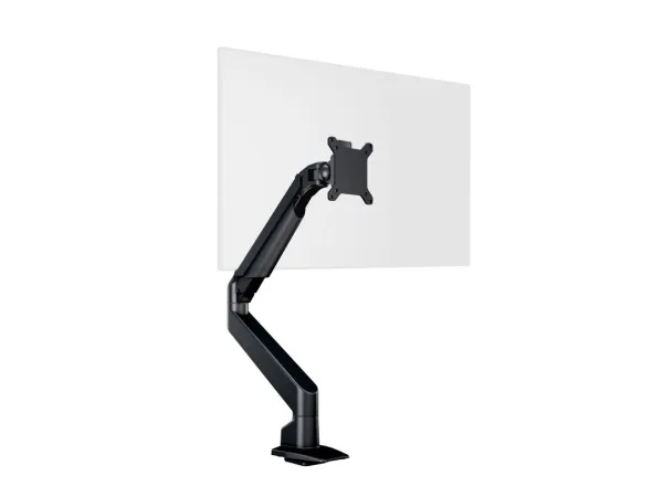 Multibrackets M VESA Gas Lift Arm Single HD - Monteringssæt (drejelig arm, klemme til montering på skrivebord) - for fladt panel - aluminium - sort - skærmstørrelse: 15