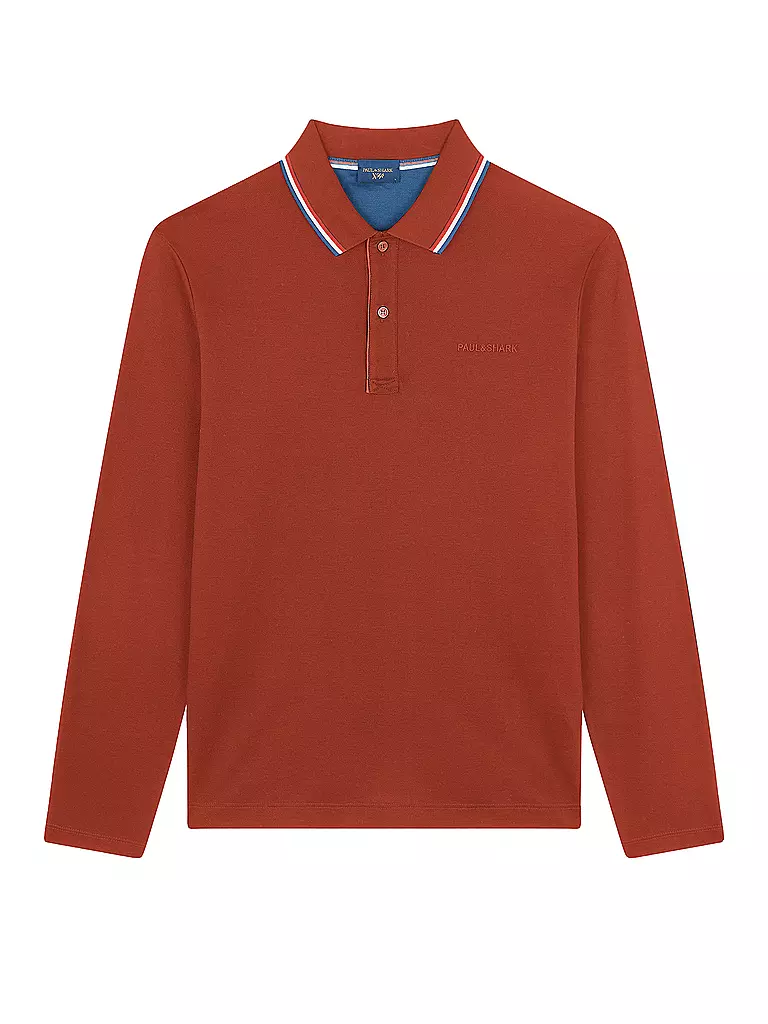 PAUL & SHARK Poloshirt orange