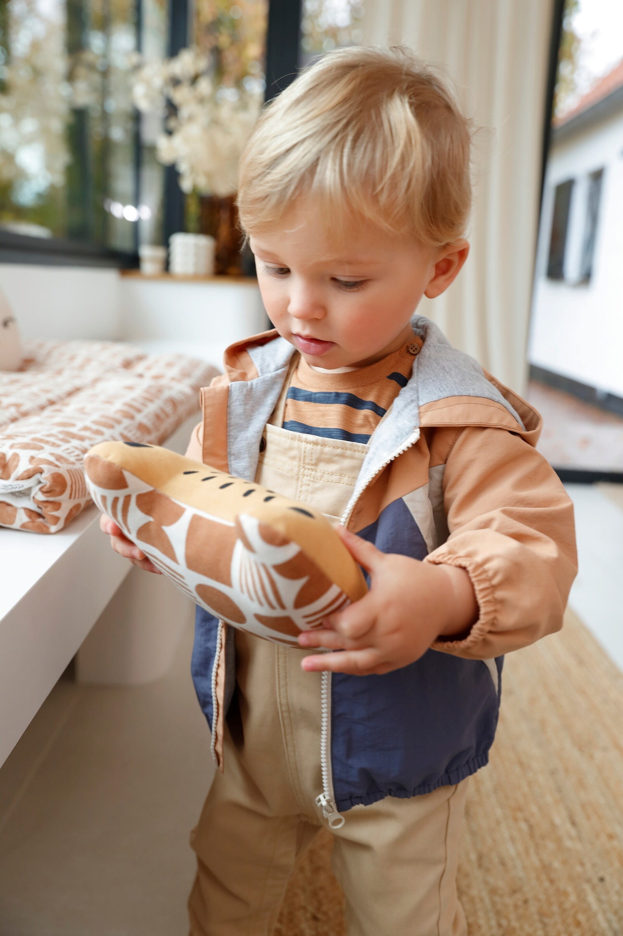 Vertbaudet Jungen Baby Anorak camel