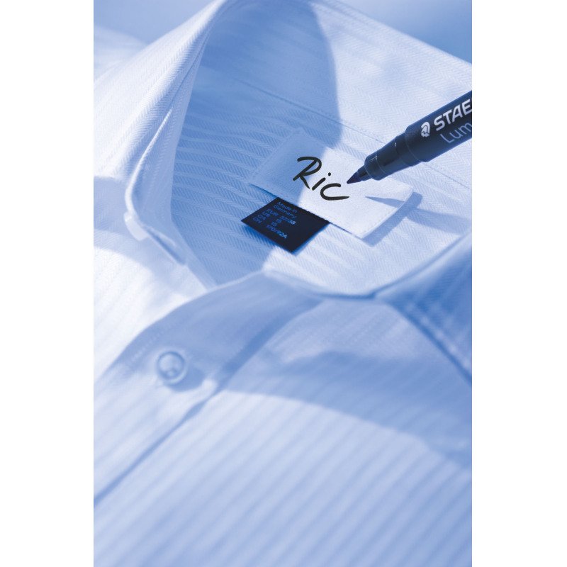 Stylo feutre Staedtler Lumocolor 319 permanent- Étui de 4 pointes assorties