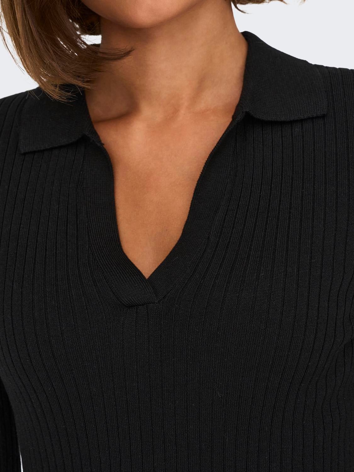 ONLKAYA Strickpullover Black