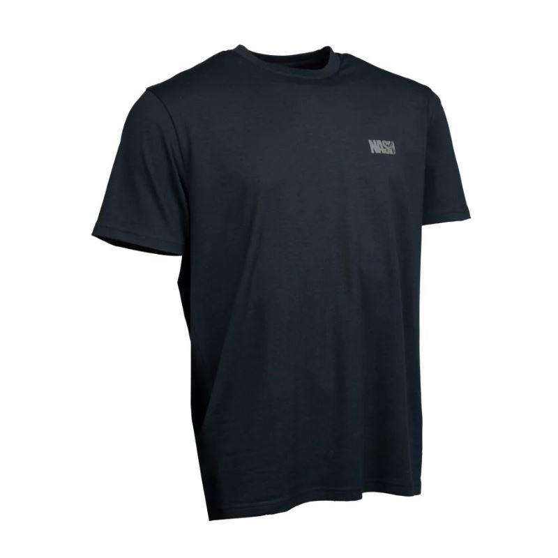 Tee Shirt Manches Courtes Homme Nash Make It Happen Carp Logo - Noir