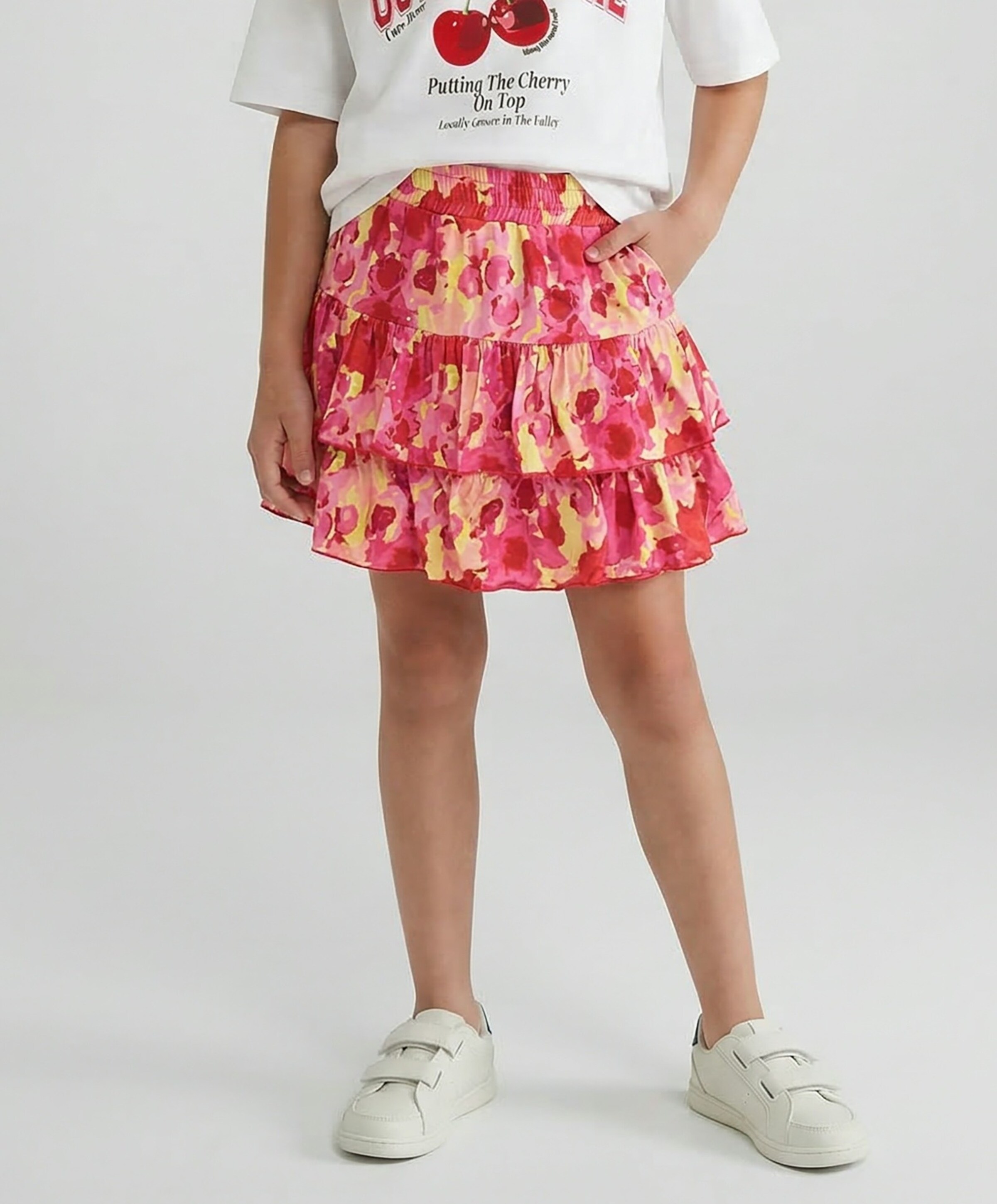 Cars Jeans Meisjes rok roze