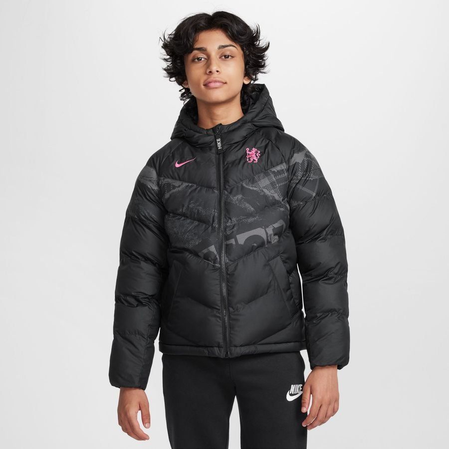Chelsea Manteau d'Hiver NSW Synthetic Fill Fleece 3ème - Noir/Rose Enfant