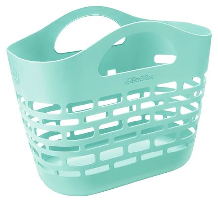 Panier Electra en Plastique Recyclé Provenant des Océans Green Mint