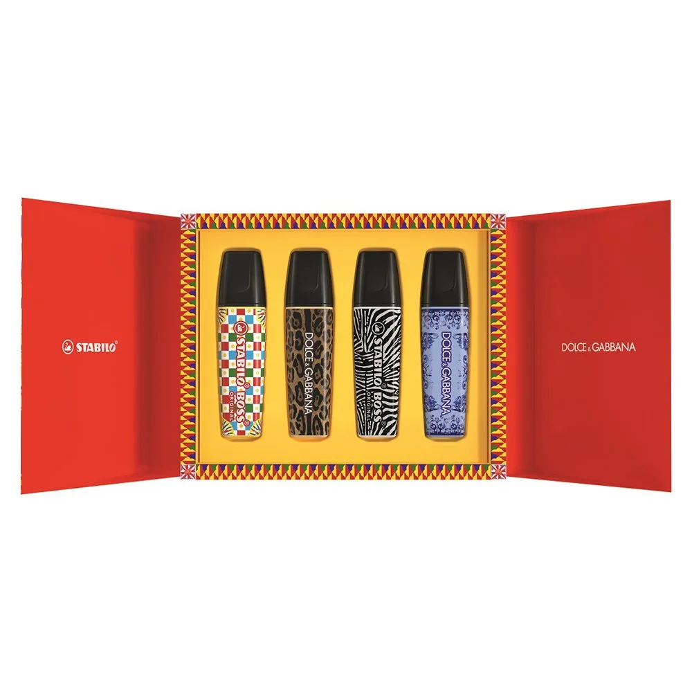 STABILO BOSS   DOLCE & GABBANA Highligter set - limited edition
