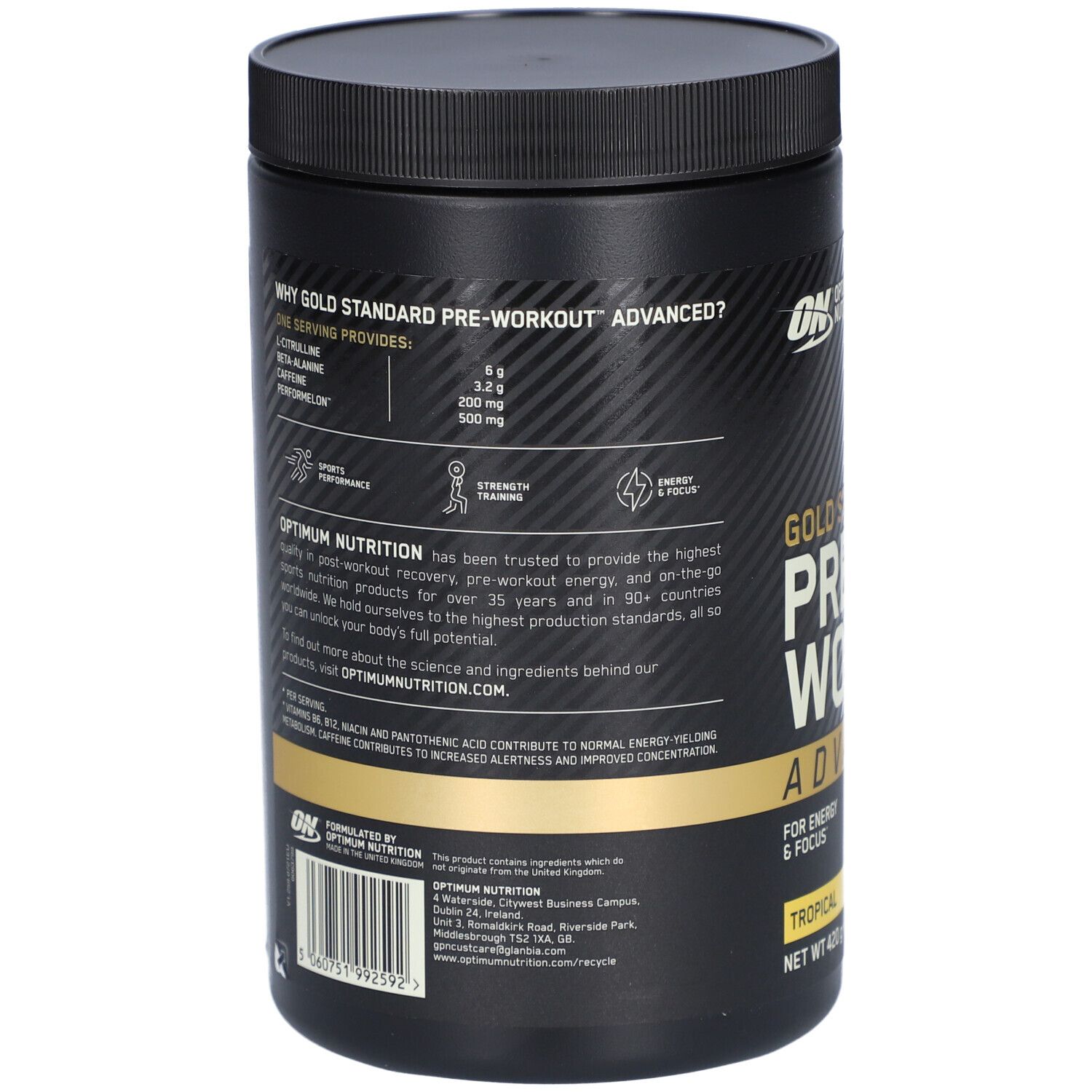 Gold Standard Pre-Workout Advanced Optimum Nutrition | Verschiedene Geschmacksrichtungen