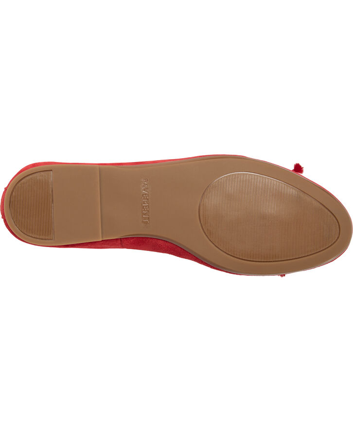 Pavement Lucy Lu Red suede