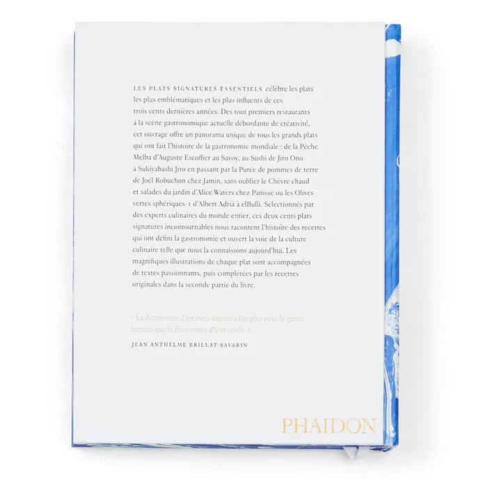 Phaidon Les Plats Signature Essentiels - FR