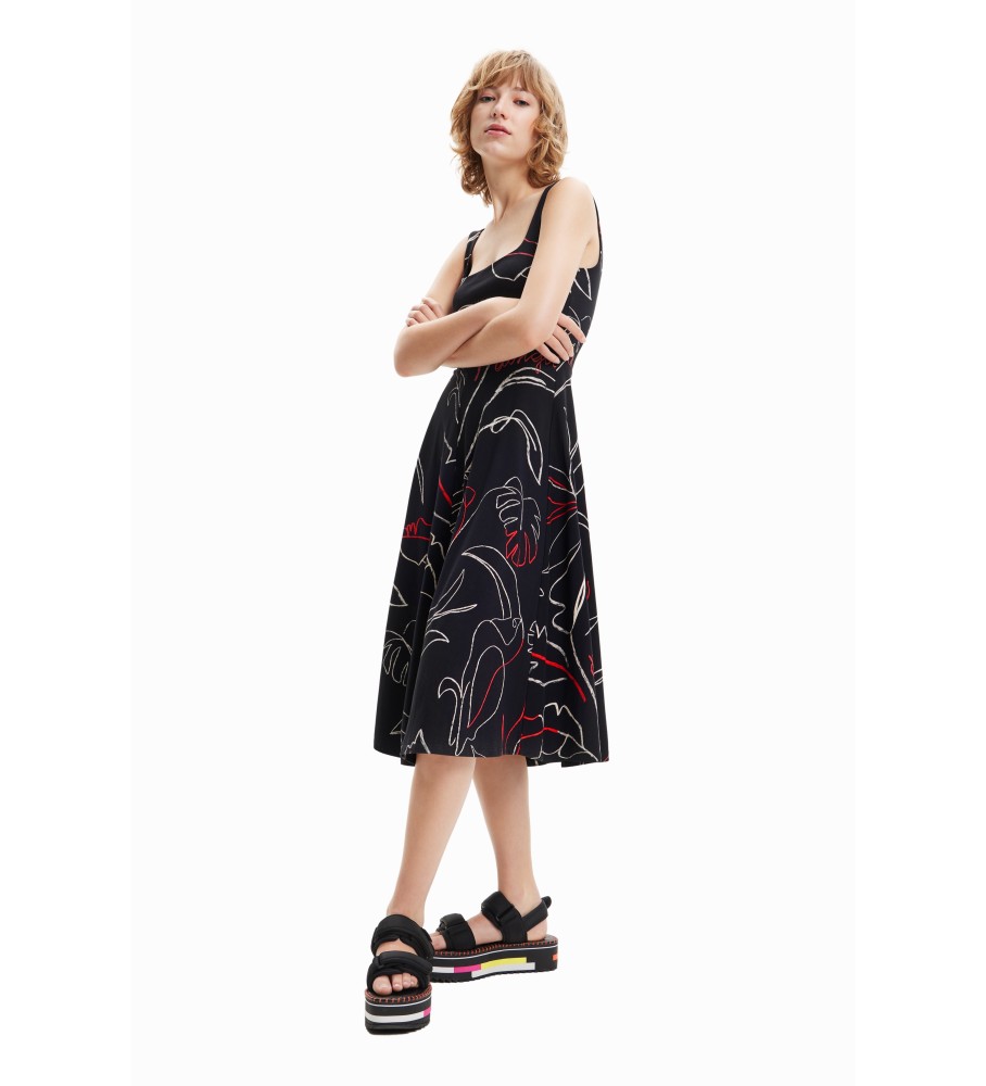 Vestido Desigual Cambridge Preto