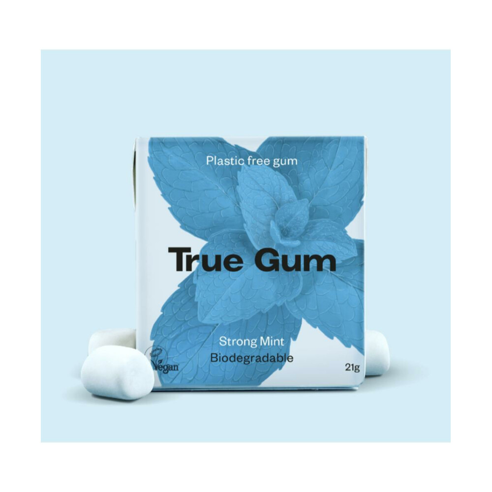 3x True Gum Strong Mint Sugarfree21 gr