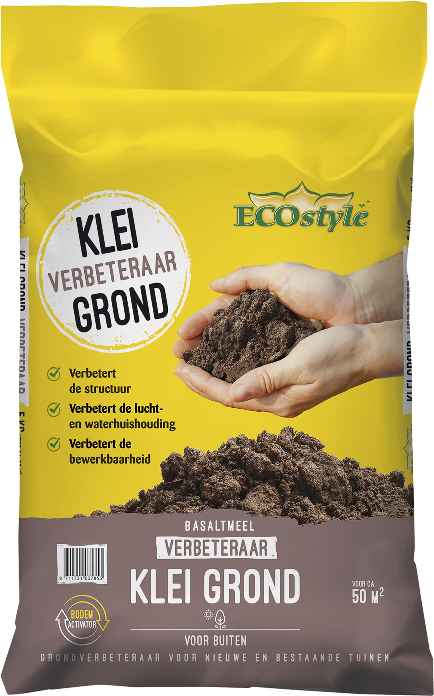 Ecostyle Bladcomposteerder kleigrond 4,5 kg
