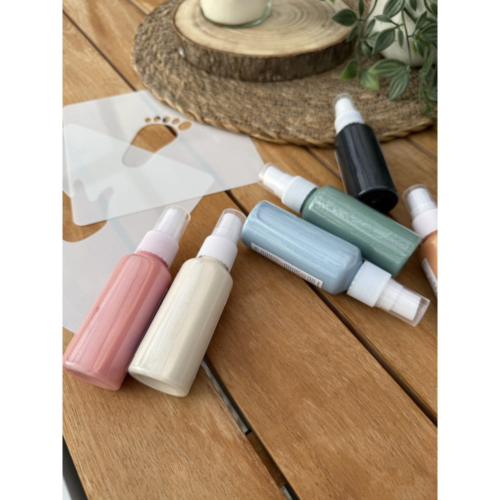Køb Vanilla COPENHAGEN Multi Stof Paint Spray Hand & Foot Print Kit