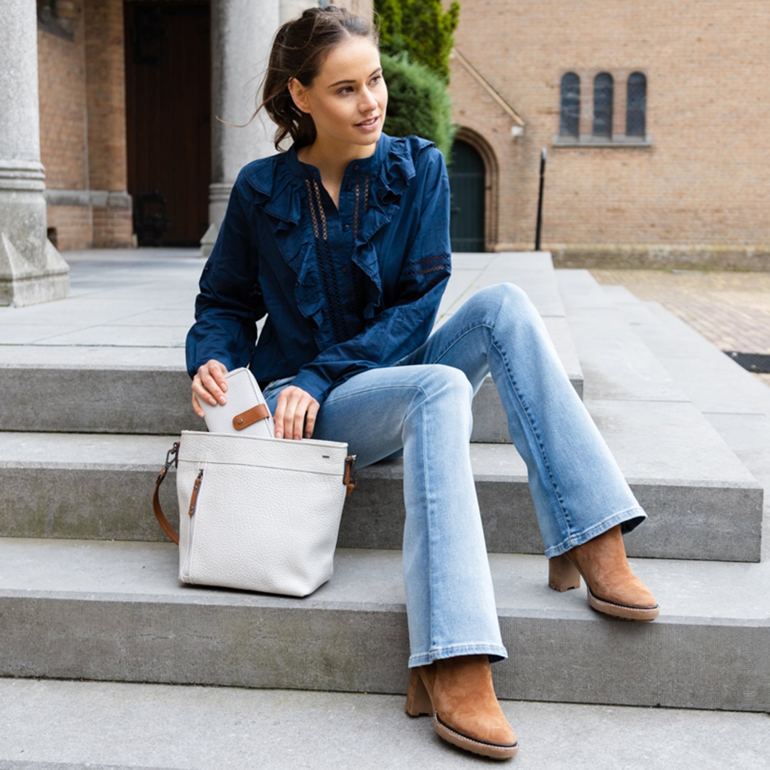 Berba Chamonix Shoulderbag mandarin