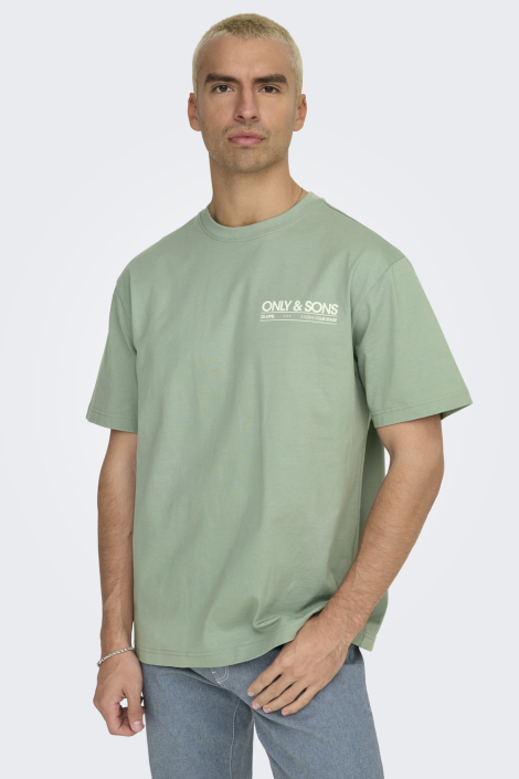 Only & Sons groene heren t-shirt