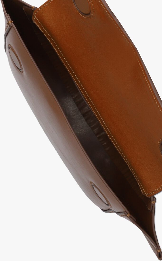 cognac wandler schoudertas hortensia bag mini eyelets