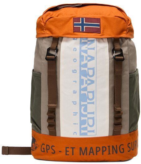 Napapijri - H-Equator - Dagrugzak - Oranje - 40 cm Laptop Compartiment