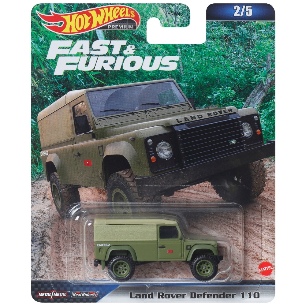 Hot Wheels Fast & Furious Land Rover Defender 110 Figur