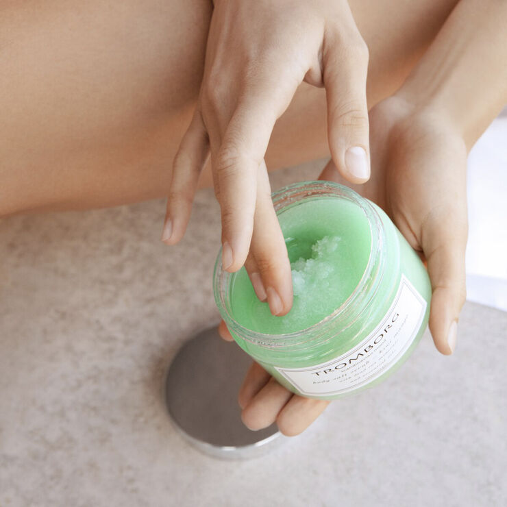 Tromborg Body Salt Scrub - Kiwi Mango