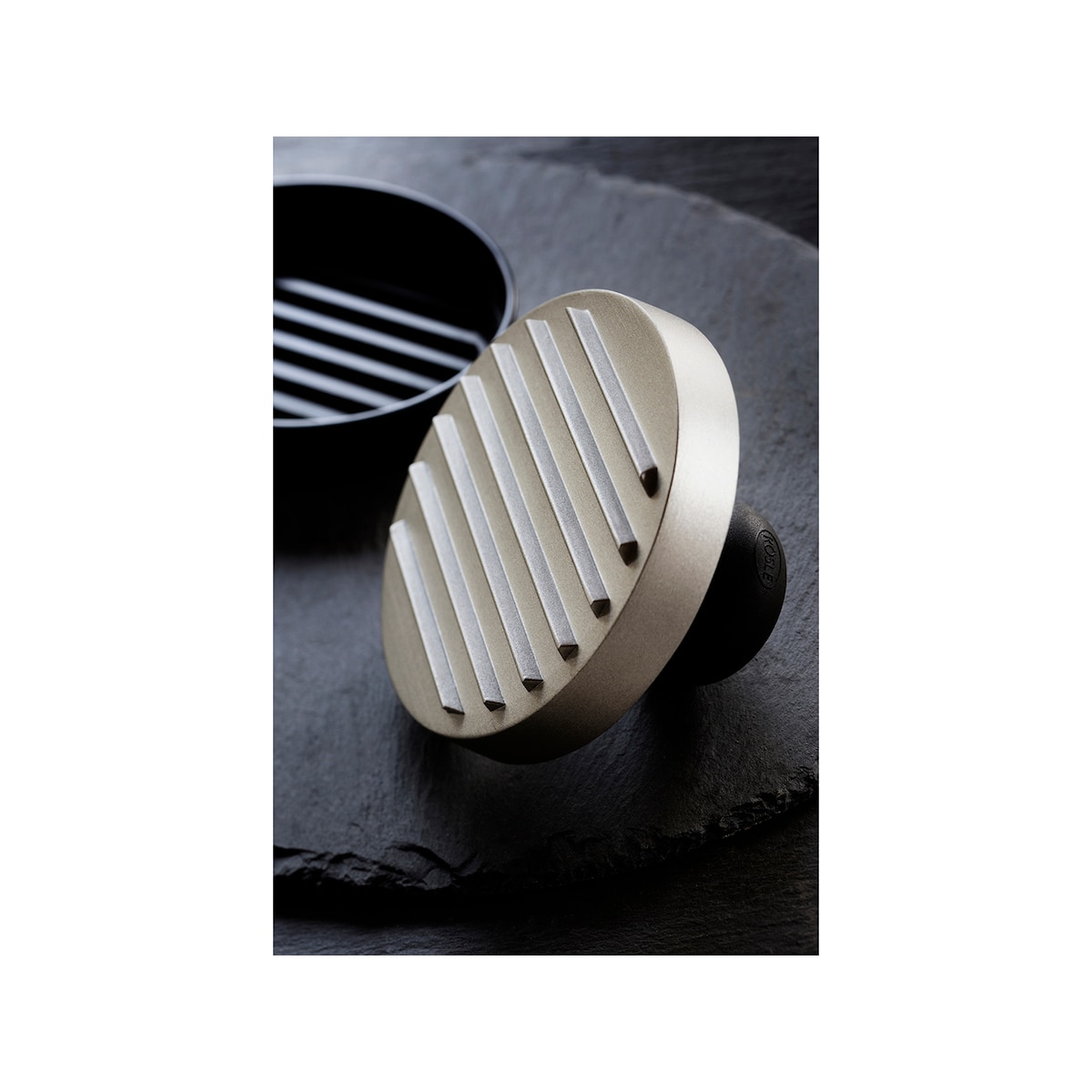 Rösle Hamburger press Dia 11.5 x 8 cm