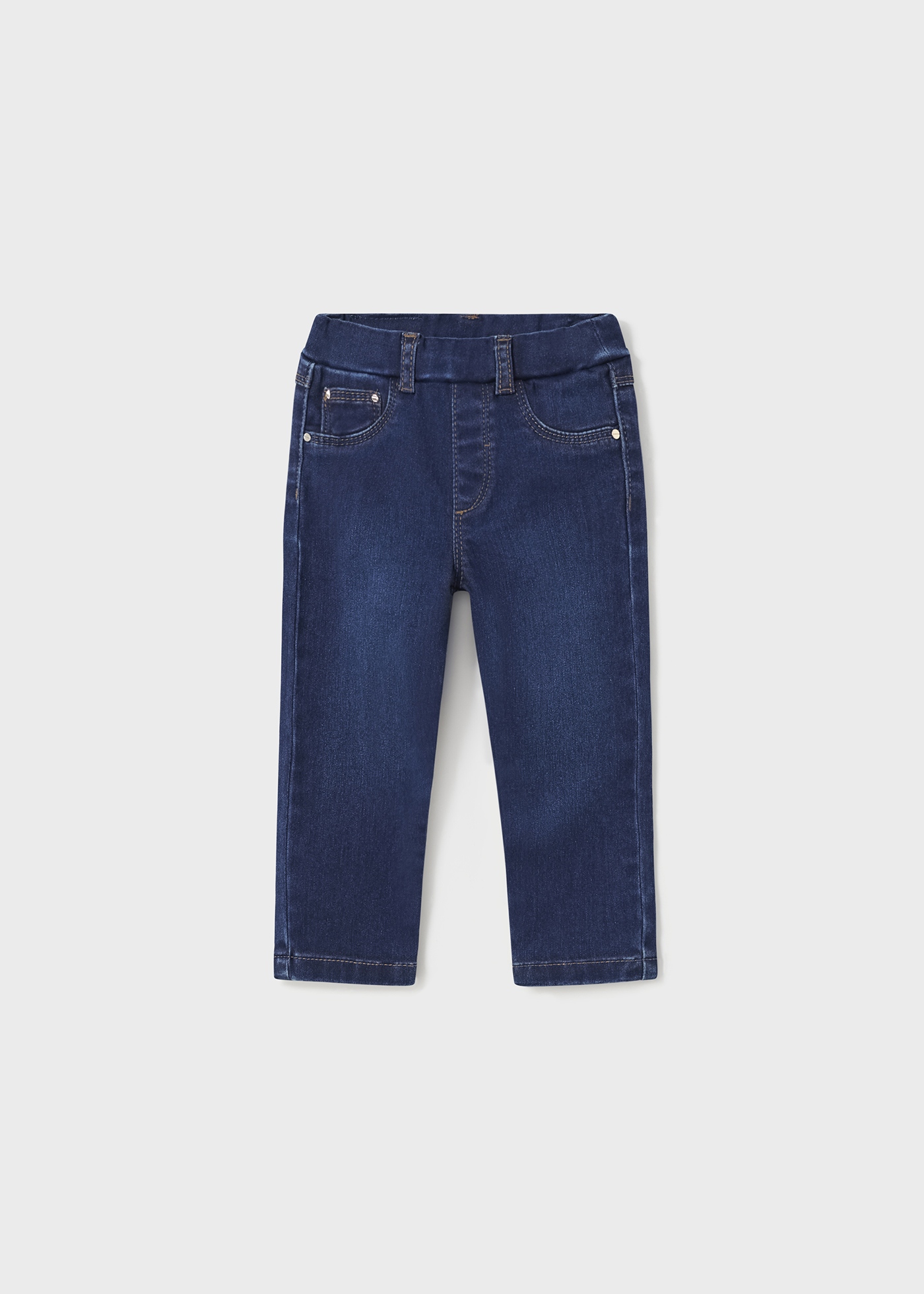Calça jeans skinny para bebês