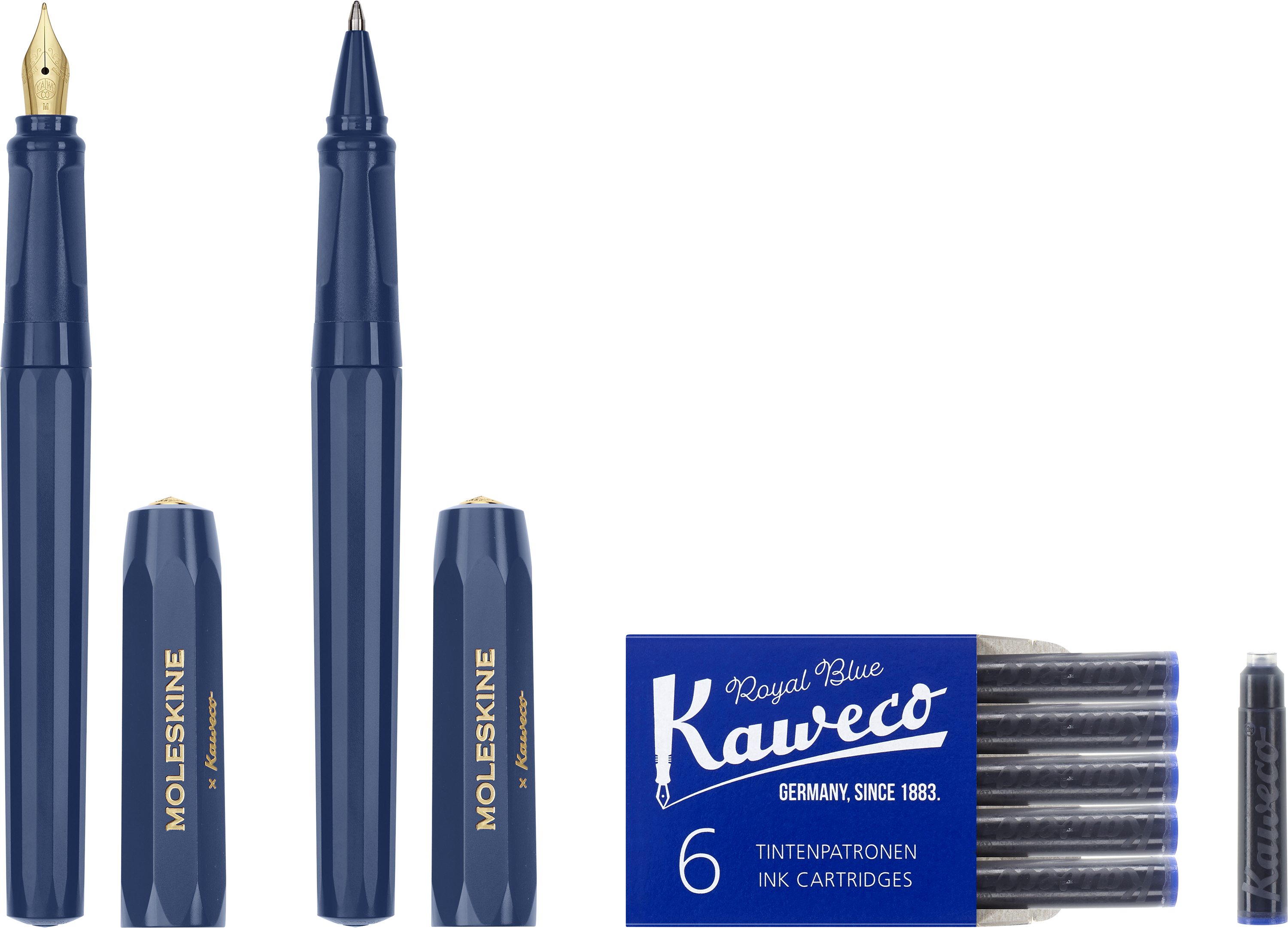Fountain Pen and Ballpen Set Moleskine x Kaweco