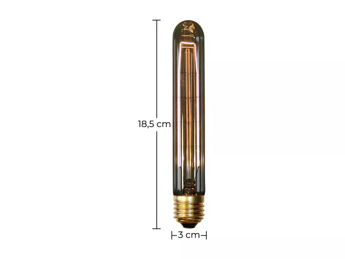 Ampoule Edison Vintage - Cylinder Transparent