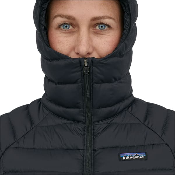 Doudoune randonnée PATAGONIA W'S DOWN SWEATER HOODY BLACK