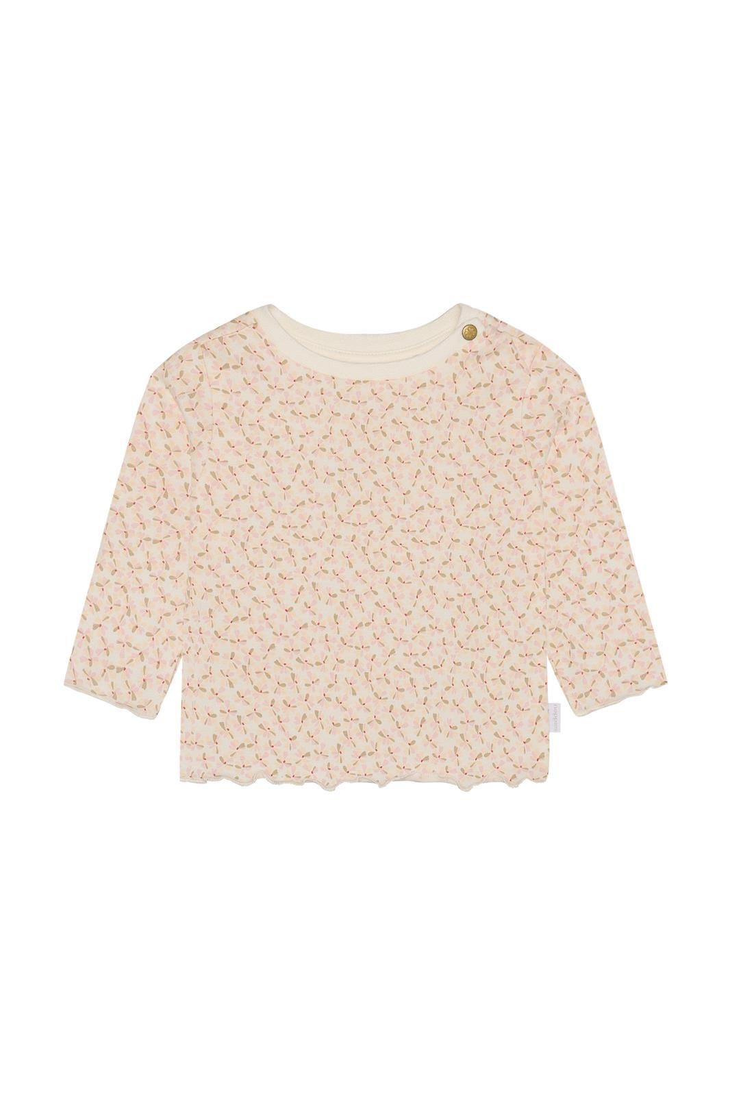 Noppies Baby Longsleeve all over print - Egret