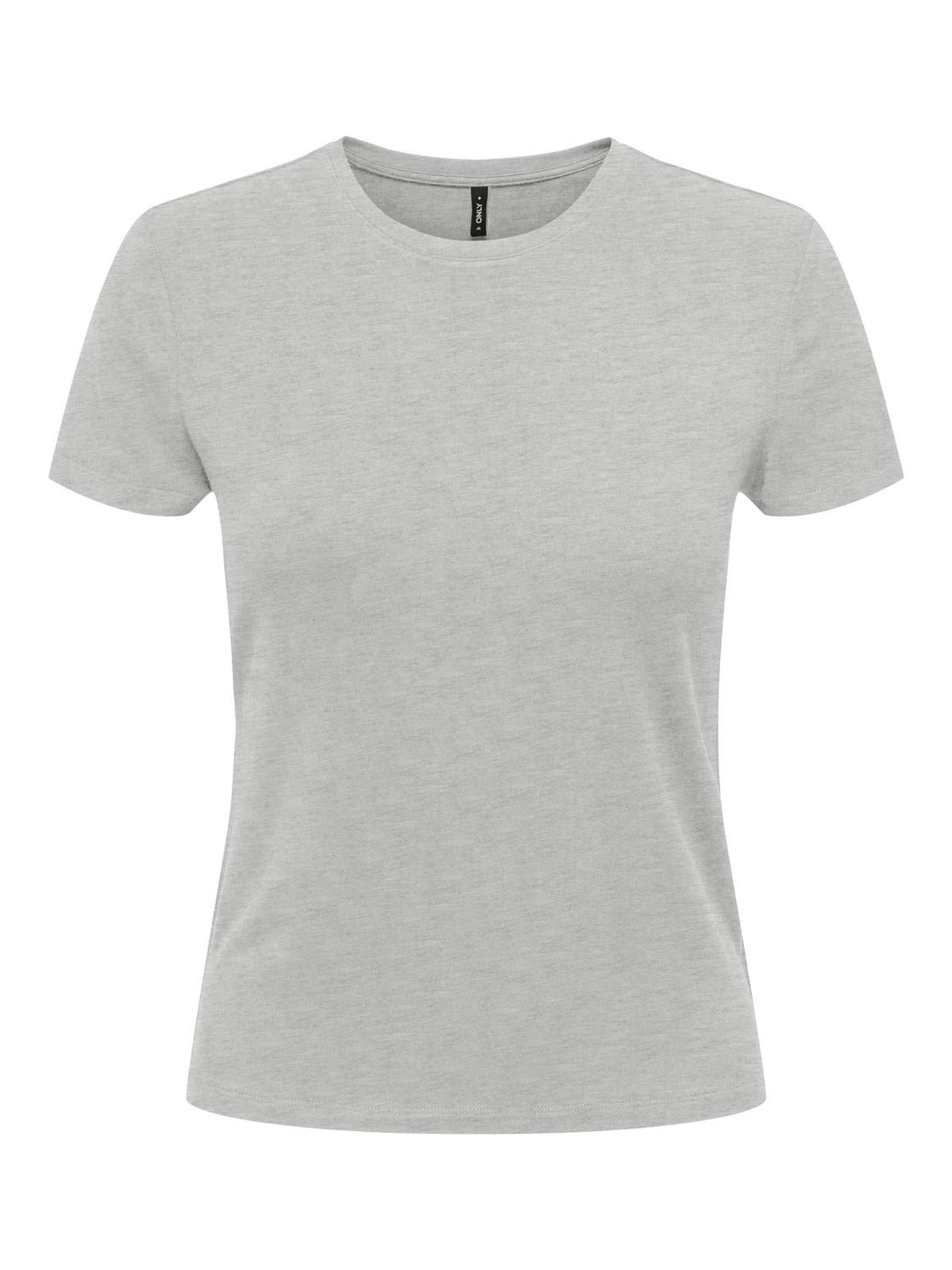 ONLFELINA T-shirt Light Grey Melange