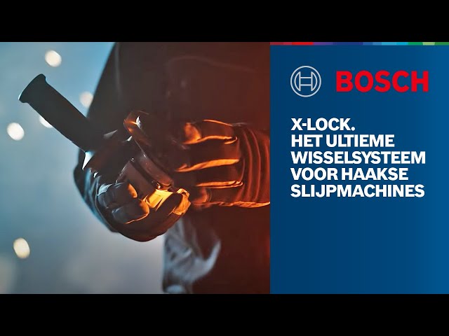 Bosch GWX 10-125 X-LOCK Haakse slijper - 1000W - 125mm