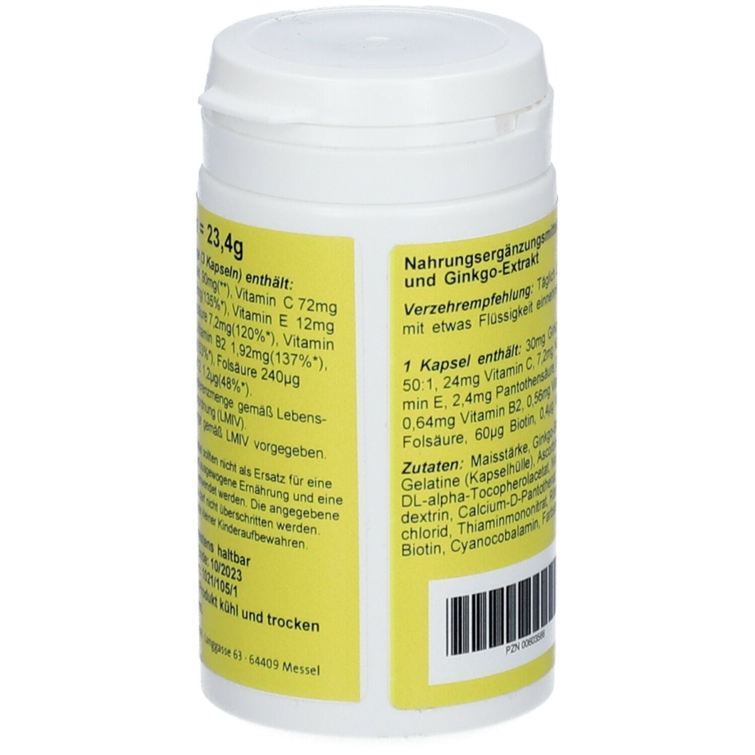 Ginkgo-Biloba Kapseln