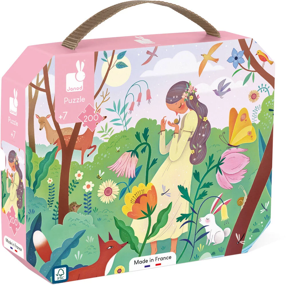 PUZZLE DAME NATURE