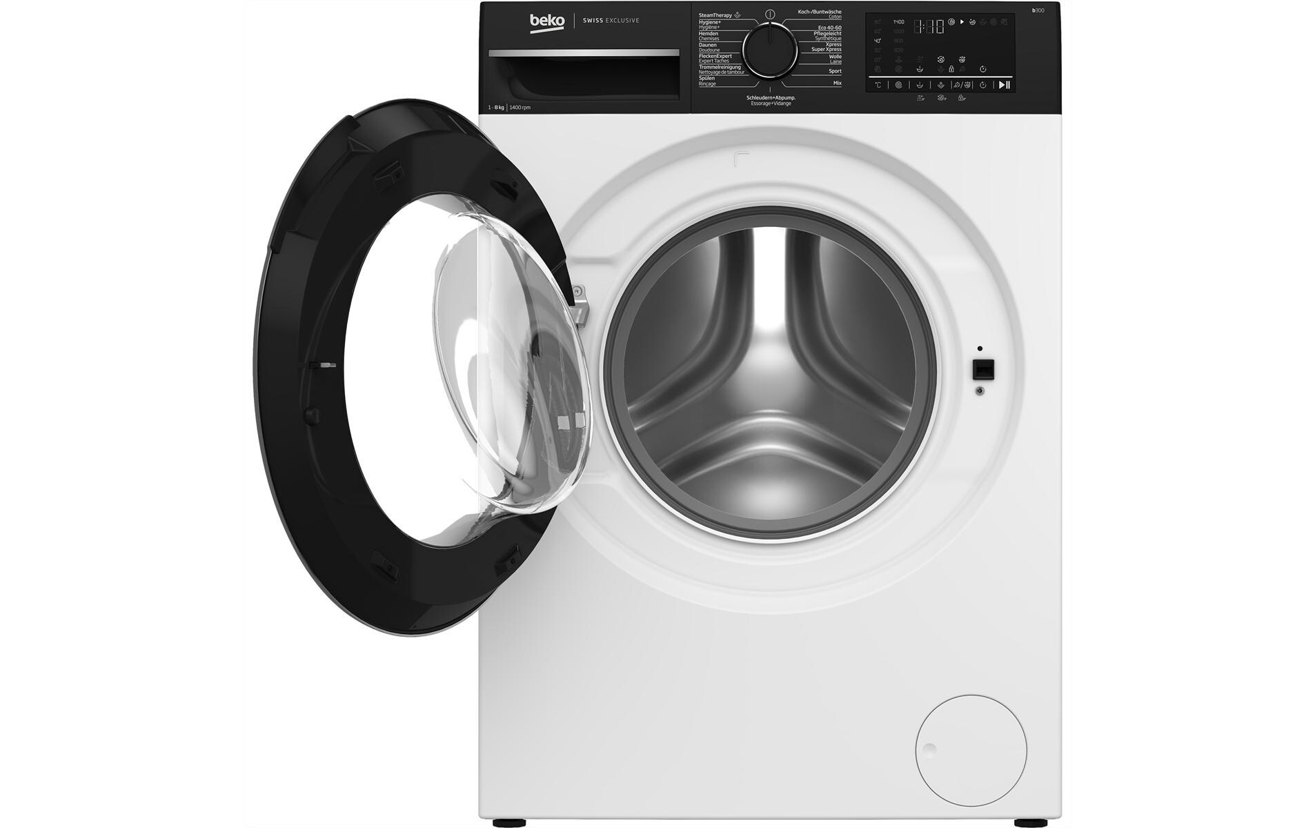 Waschmaschine WM350 Links<br>Frontloader mit 8 kg Ladekapazität